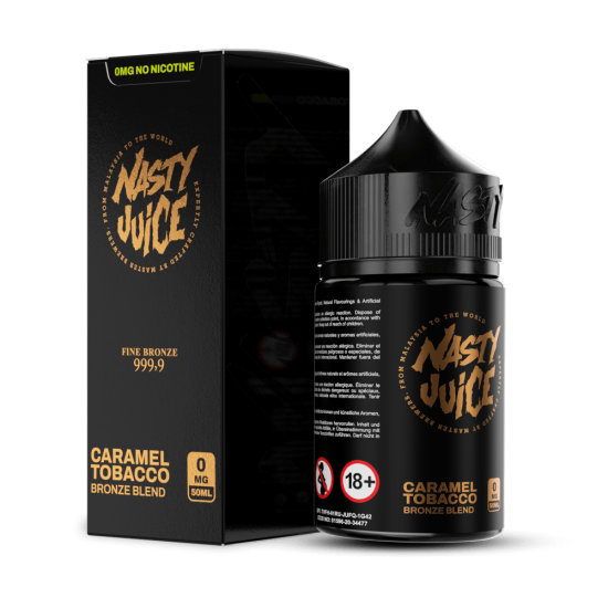 Nasty Juice Bronze Blend Caramel Tobacco Likit