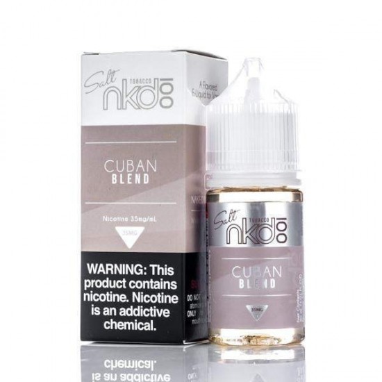 Nkd 100 Salt E-Liquid Tobacco - Cuban Blend - 30ml