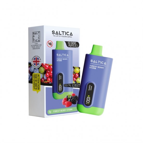 Saltica Ekranlı 12000 Forest Berry Storm Disposable Vape Bar