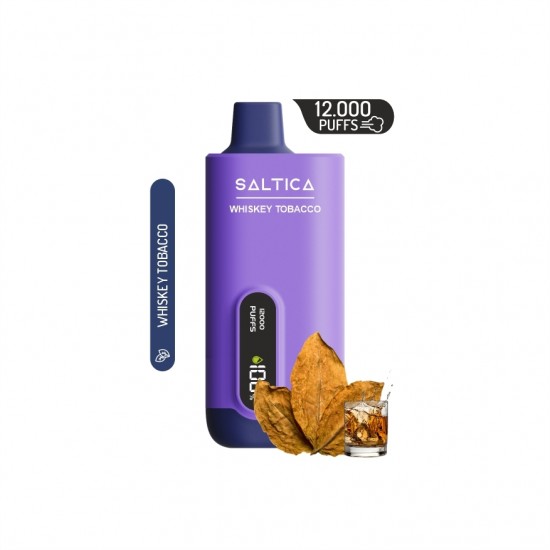 Saltica Ekranlı 12000 Whiskey Tobacco Disposable Vape Bar