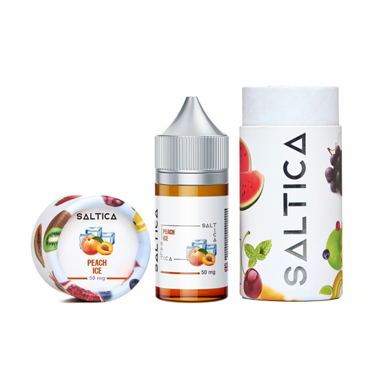 Saltica Peach Ice Salt Likit