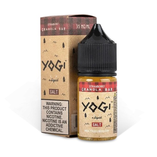 Yogi E Liquid Salts - Strawberry Yogi Salt - 30ml